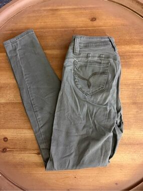 YMI Olive Green Skinny Jeans